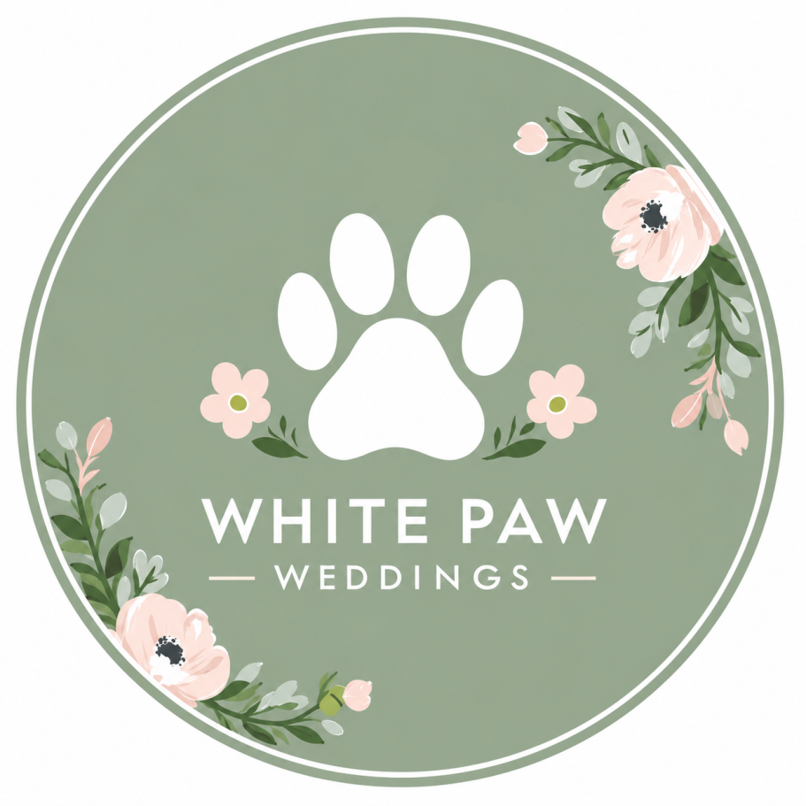 White Paw Weddings Logo